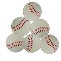 Bola macia de espuma espremível Sponge Baseball XIANQI de 6,3 cm (6 unidades)