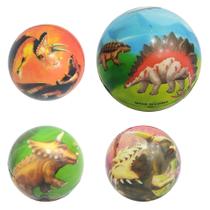 Bola macia de espuma estampada de dinossauro para fisioterapia ou brinquedo bolinha criança Bola macia de espuma estampada de dinossauro para fisioterapia ou brinquedo bolinha criança