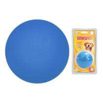 Bola macica 45 mm lisa - brinqpet - azul