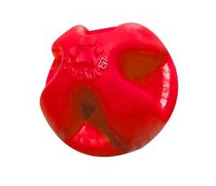 Bola Maciça Furacão Pet Super Ball Vermelho 60 Mm