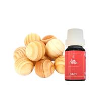 Bola Madeira Anti Mofo Traça Bolor 5 Unidades + 1 Essências Lar Fresh