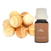 Bola Madeira Anti Mofo Traça Bolor 5un+1 Essências Lar Fresh Bola Madeira Anti Mofo Traça Bolor 5un+1 Essências Lar Fresh