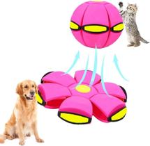 Bola Mágica Disco Voador Brinquedo Ao Ar Livre Bola Maluca para Crianças e Pet Cores Bola Mágica Disco Voador Brinquedo Ao Ar Livre Bola Maluca para Crianças e Pet Cores