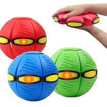 Bola Mágica Disco Voador Frisbiee Led Criança Pet Animais Correr Distrair Cão - Napi Bola Mágica Disco Voador Frisbiee Led Criança Pet Animais Correr Distrair Cão - Napi