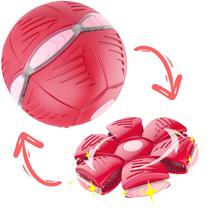 Bola Mágica Led Transforma Em Disco Voador Não Fura - Dm Toys Bola Mágica Led Transforma Em Disco Voador Não Fura - Dm Toys