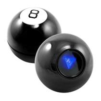 Bola Mágica Mystic 8 Ball Preta - Para Crianças a Partir de 3 Anos