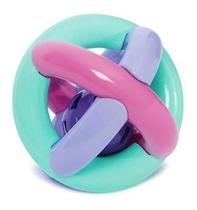 Bola Maluquinha Com Chocalho Brinquedo Bebê Mercotoys 270