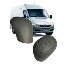 Bola Manopla Câmbio Sprinter 2003 A 2011 Cdi 311 313 - Cinza