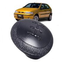 Bola Manopla de Câmbio Palio Siena EDX 1996 Até 2004 Cinza 5 Marchas