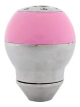 Bola Manopla De Câmbio Sport Rosa E Cromada 02068 Serauto