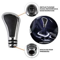 Bola manopla de cambio sport universal cromada varias cores Bola manopla de cambio sport universal cromada varias cores