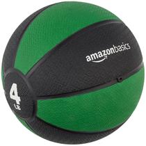 Bola medicinal pesada Amazon Basics 2 kg verde/preta Bola medicinal pesada Amazon Basics 2 kg verde/preta