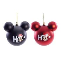 Bola Mickey Turma Sortida Vermelho/Preto/Branco 10cm (Disney) - Conjunto com 2 Unidades Bola Mickey Turma Sortida Vermelho/Preto/Branco 10cm (Disney) - Conjunto com 2 Unidades