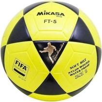 Bola Mikasa futevolei Fifa Ft5 Amarelo C/ Preto Oficial Oferta - Mikasa Ofc