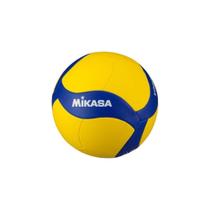 Bola Mikasa Oficial De Voleibol V360W FIVB Amarelo e Azul