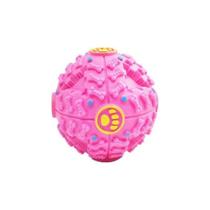 Bola Mordedor Petisco Para Pet 8 e 10cm com Som Suave - Sortido
