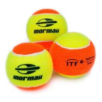 Bola Mormaii Beach Tennis Premiem - Pack com 3 Unidades Tamanho:ÚnicoCor:Laranja+Amarelo