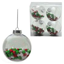 Bola Natalina 10cm Transparente c4 049-956161 Mabruk Bola Natalina 10cm Transparente c4 049-956161 Mabruk