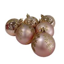 Bola Natalina Monaco 6cm X 6pcs Bola Natalina Monaco 6cm X 6pcs