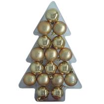 Bola Natalina Toulon 5cm X 17pcs