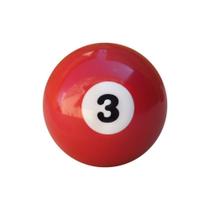 Bola Numero 3 Numerada Bilhar Sinuca Snooker 50mm Nova