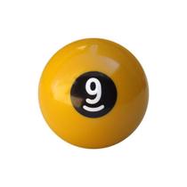 Bola Numero 9 Numerada Bilhar Sinuca Snooker 50mm Nova