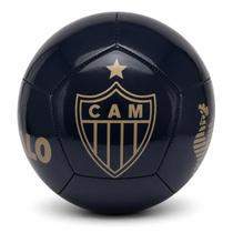 Bola Oficial Atlético Mineiro Preta e Dourado GALO-CPO-4 Bola Oficial Atlético Mineiro Preta e Dourado GALO-CPO-4