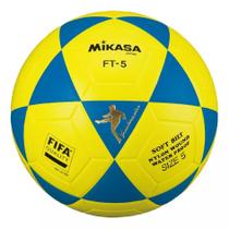 Bola Oficial Mikasa Futevolei Yellow-Blue ft5 Official fifa Quality Edição Limitada