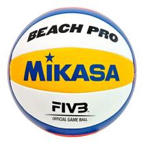 Bola Oficial Vôlei de Praia Mikasa BV550 Padrão FIVB