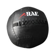 Bola p funcional med ball de couro reforçado 8 kg wall ball