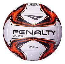 Bola Para Futebol De Campo Bravo Xxiv Branco Laranja Penalty