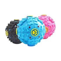 Bola Para Pets 08Cm Com Espaço Para Colocar Petiscos Ração