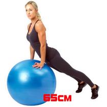 Bola para Pilates exercícios 65cm suporta até 150kg GT351-BL - Lorben