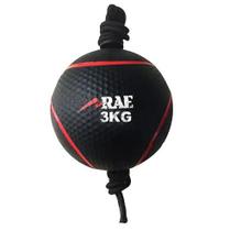Bola para treinamento funcional medicine ball c corda 3 kg