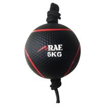 Bola para treinamento funcional medicine ball c corda 6 kg