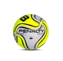 Bola Penalty 8 X Campo - unissex - branco e amarelo