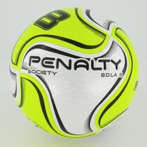 Bola Penalty 8 X Society Branca e Amarela Bola Penalty 8 X Society Branca e Amarela