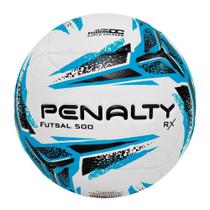 Bola Penalty Futsal RX500 XXIII Branco Azul Preto