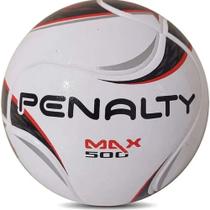 Bola Penalty Max 500 Branco Preto Vermelho