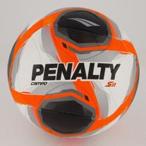 Bola Penalty S11 R2 XXV Campo Branca Laranja e Preta