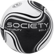 Bola Penalty Society 8 Preta e Cinza Bola Penalty Society 8 Preta e Cinza