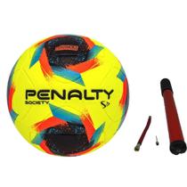Bola Penalty Society Oficial Original S11R2XXIII+Bomba de Ar