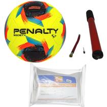 Bola Penalty Society Oficial S11 R2 XXIII+Bomba+Rede 4M Fio2 Bola Penalty Society Oficial S11 R2 XXIII+Bomba+Rede 4M Fio2