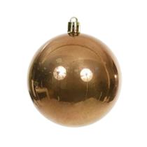 Bola Perolada Marrom 15cm Florarte Bola Perolada Marrom 15cm Florarte