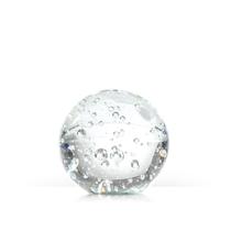 Bola Peso de Papel em Cristal 5 cm diametro - Plebal