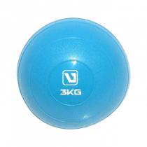 Bola Peso Tonificadora - Soft Ball Pilates Funcional - 3 Kg LiveUp