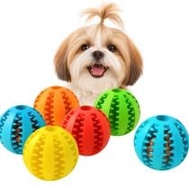 Bola Pet Mordedor Multifuncional com Escova Porta Petisco Excelente Qualidade Cães Pequenos Medios Bola Pet Mordedor Multifuncional com Escova Porta Petisco Excelente Qualidade Cães Pequenos Medios