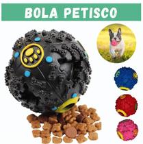 Bola Petisco Interativa Para Pet Sortido Emite som 10cm Brinquedo Bola Petisco Interativa Para Pet Sortido Emite som 10cm Brinquedo