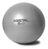 Bola Pilates 65cm Kestal Yoga Funcional Suporta 300 Kg Bomba