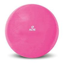 Bola Pilates 65cm, Rosa, Com Bomba de Ar, T9-RS, Acte Sports